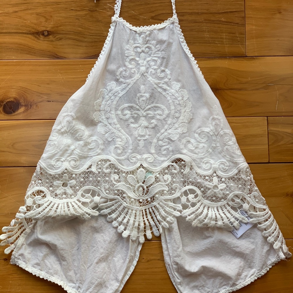 Kimchi Blue detailed halter top